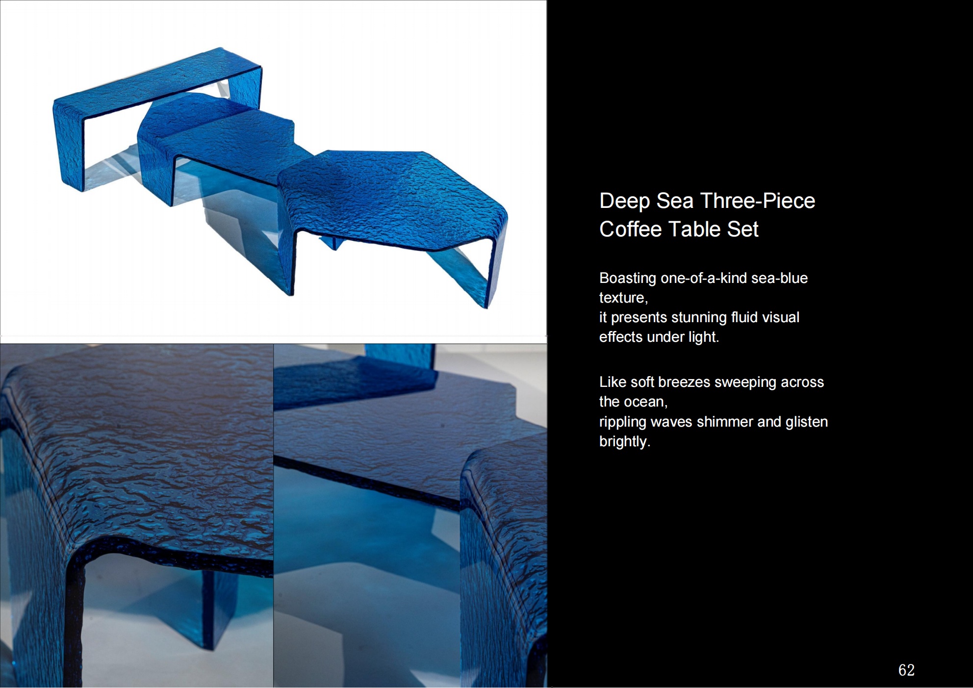 Deep Sea Coffee Table Set